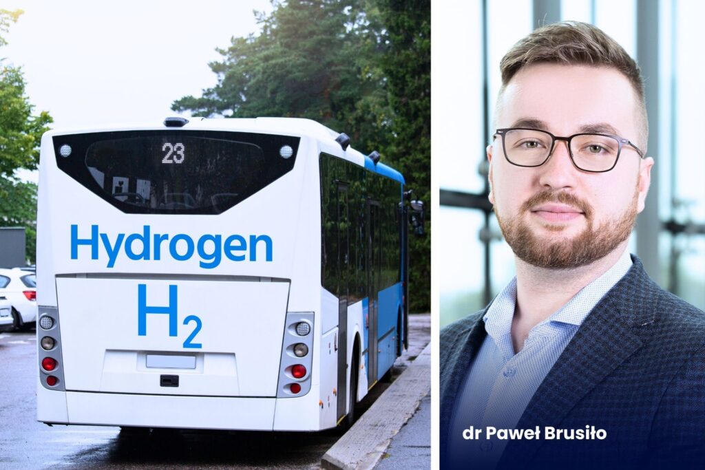 autobus wodorowy (wodór h2) wrocław dr Paweł Brusiło