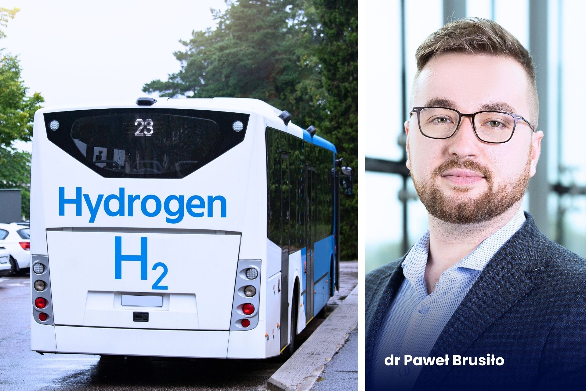 autobus wodorowy (wodór h2) wrocław dr Paweł Brusiło