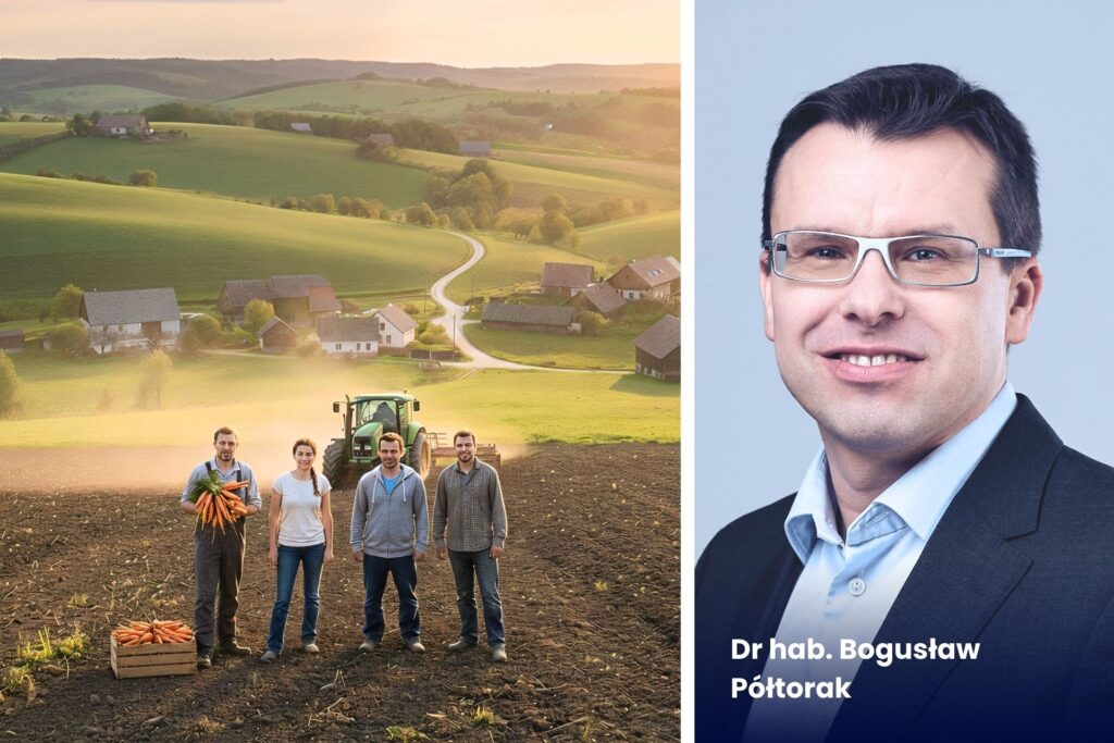 Bogusław Półtorak, Associate Professor at WUEB on generational change in EU farming 