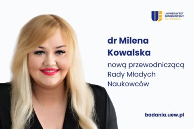 Dr Milena Kowalska nową przewodniczącą Rady Młodych Naukowców