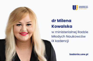 Dr Milena Kowalska w zespole doradczym - Radzie Młodych Naukowców IX kadencji