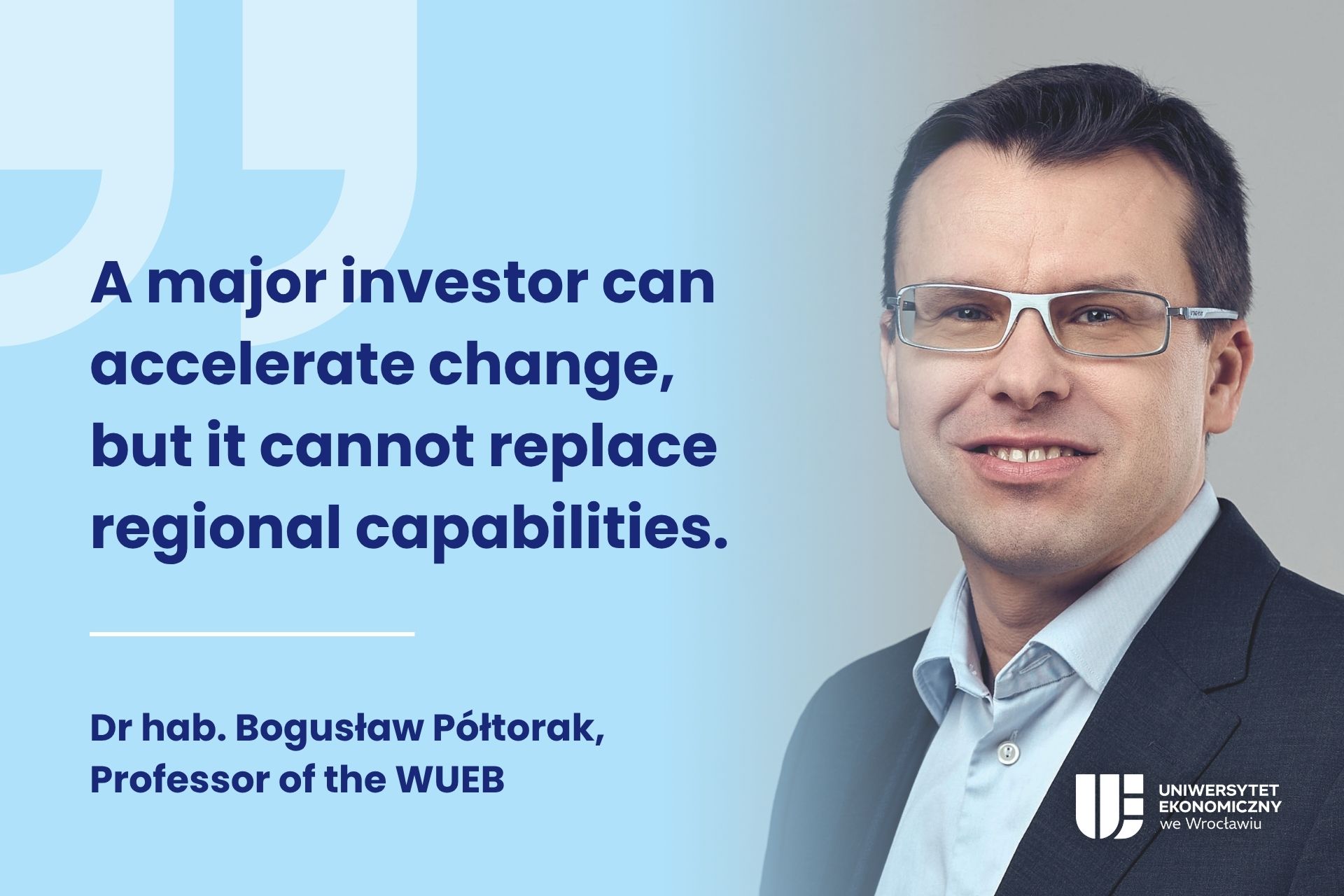 A major investor can accelerate change, but it cannot replace regional capabilities