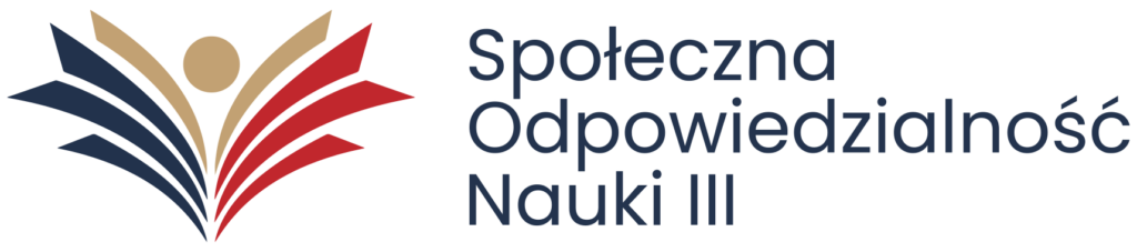 Logo Społeczna Odpowiedzialność Nauki III